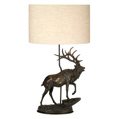 lafabryka.pl Lampa stołowa Angus – 1 źródło światła DL-ANGUS-TL Elstead Lighting