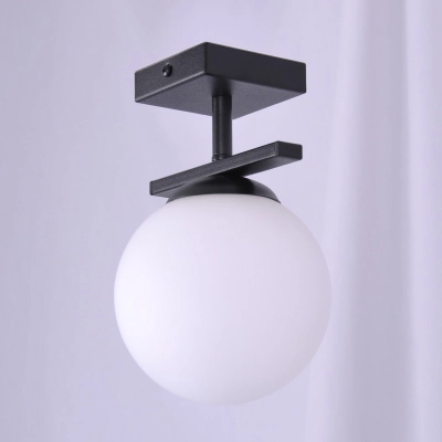 GLOBE LAMPA SUFITOWA CZARNY 1210  ZUMA LINE