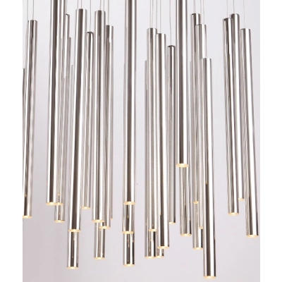 lafabryka.pl ORGANIC CHROM P0175D lampa wisząca z funkcją ściemniania światła
