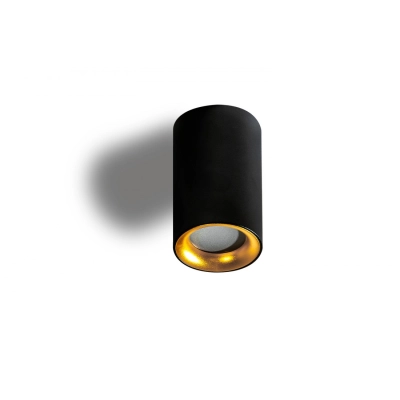 lafabryka.pl Plafon Eiger IP54 (black/gold) AZ4261 AZZARDO