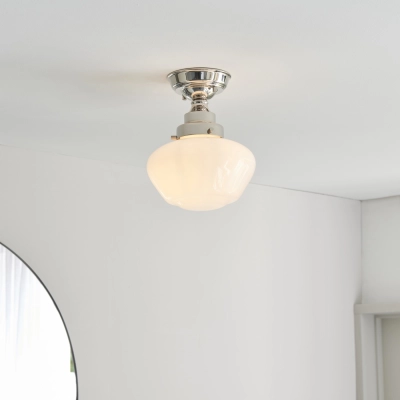 Lampa sufitowa CAMBERLEY nickel-opal 96171 ENDON