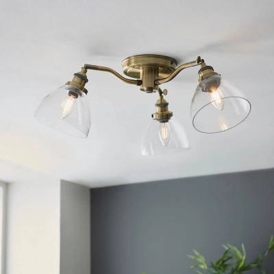 Lampa sufitowa Hansen 3lt Semi Flush 97247 ENDON