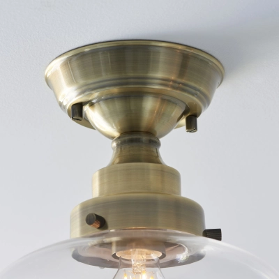 Lampa sufitowa CAMBERLEY brass-transparent 97687 ENDON