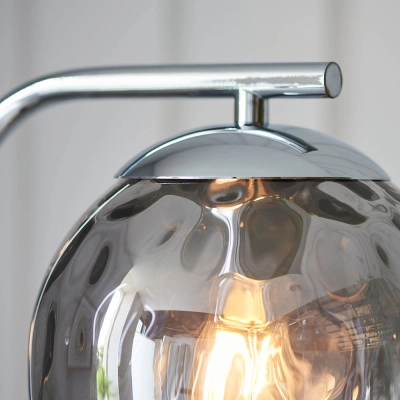 Lampa podłogowa DIMPLE silver 97978 ENDON