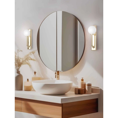 Kinkiet Ero Parette Old Gold IP44 OR85600 OPEN DESIGN HIGHLIGHTS