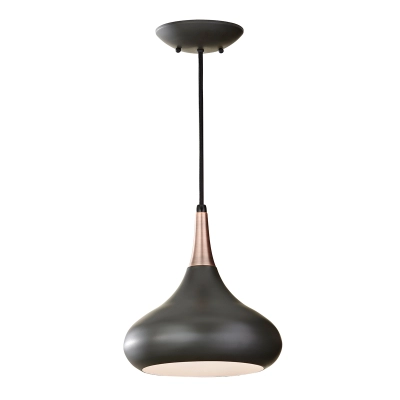 lafabryka.pl Lampa wisząca Beso – 1 źródło światła – Ciemny brąz FE-BESO-P-M-DBZ Elstead Lighting