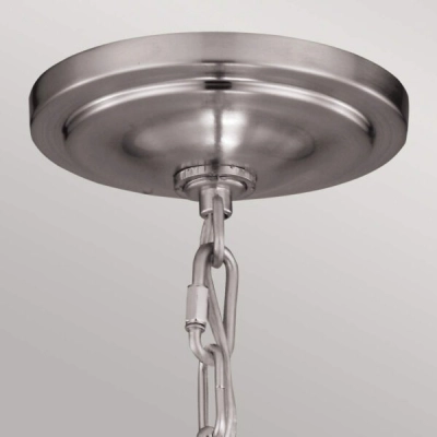 Mała lampa wisząca Hounslow – 1 źródło światła – Szczotkowana stal  FE-HOUNSLOW-P-BS Elstead Lighting