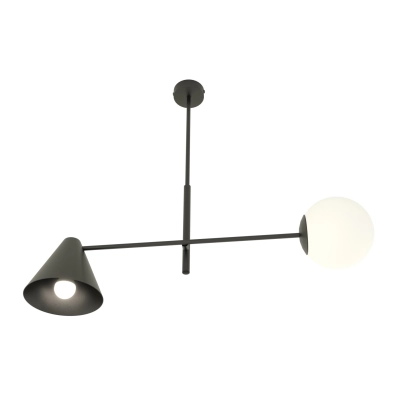 Żyrandol HERMES 2 BLACK 1347/2 EMIBIG Lighting