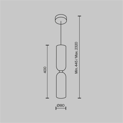 Lampa wisząca Memory MOD177PL-01G Maytoni