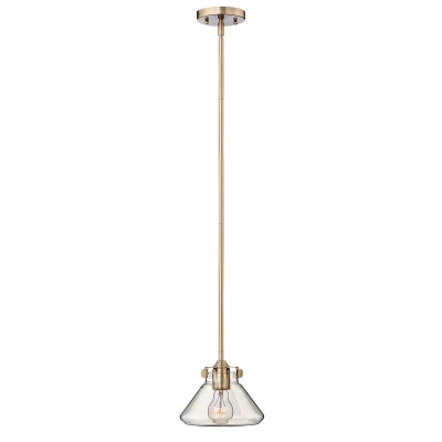 lafabryka.pl Lampa wisząca Congress – 1 źródło światła – Szczotkowany karmel HK-CONGRESS-P-A-BC Elstead Lighting