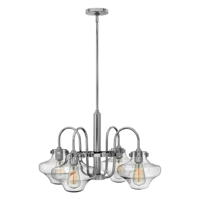 lafabryka.pl Żyrandol Congress – 4 źródła światła – Chrom HK-CONGRESS4-B-CM Elstead Lighting