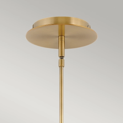 Mała lampa wisząca LED Dax – Stary mosiądz HK-DAX-MP-HB Elstead Lighting