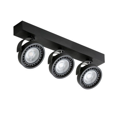 lafabryka.pl Plafon Jerry 3 230V (black) AZ1886 AZZARDO  ........KOD: 15509