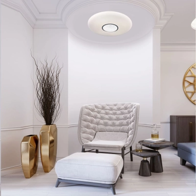 lafabryka Plafon VELA 24W LED Ściemnialny+ Pilot ML4401 MILAGRO