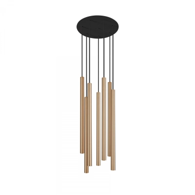 lafabryka.pl Lampa wisząca LASER SOLID BRASS VII 8921 Nowodvorski dorwij go ......