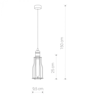 Lampa wisząca WORKSHOP I A 6337