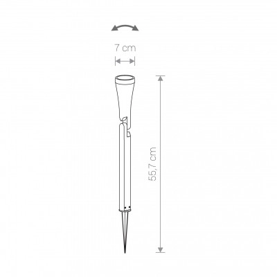 Reflektor OTTAWA GRAPHITE 9561 Nowodvorski IP44