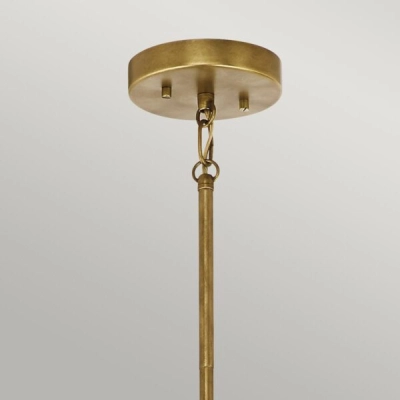 Lampa wisząca Aster – 3 źródła światła – Naturalny mosiądz KL-ASTER-P-NBR Elstead Lighting