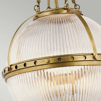 Lampa wisząca Aster – 3 źródła światła – Naturalny mosiądz KL-ASTER-P-NBR Elstead Lighting