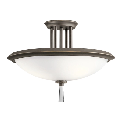 lafabryka.pl Półplafon Dreyfus – 3 źródła światła – Stary brąz KL-DREYFUS-SFOZ Elstead Lighting