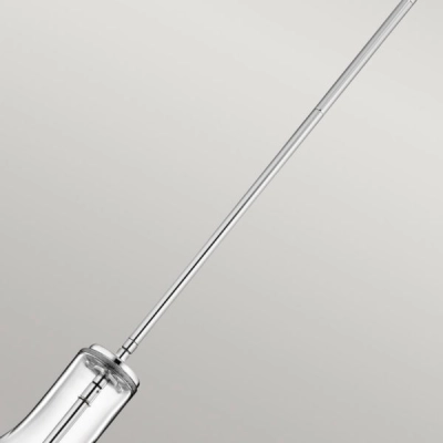 Mała lampa wisząca Everly – 1 źródło światła – Chrom KL-EVERLY-P-S-CH Elstead Lighting