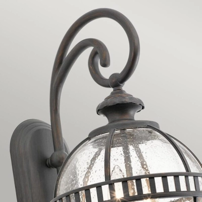 Latarnia naścienna Halleron – 2 źródła światła KL-HALLERON-2S Elstead Lighting