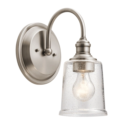Kinkiet Waverly – 1 źródło światła – Klasyczny pewter KL-WAVERLY1-CLP Elstead Lighting