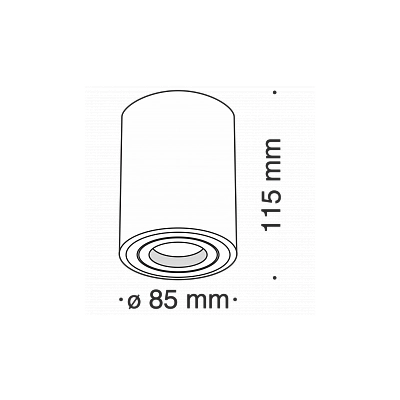lafabryka.pl Plafon Alfa C016CL-01W Maytoni