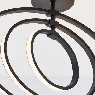 lafabryka.pl Lampa sufitowa Avali 3lt semi flush 80682 ENDON