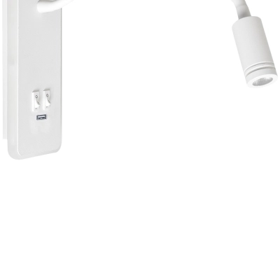 lafabryka.pl Kinkiet BASE 8W+2W WHITE ML6349 Milagro