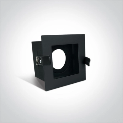 lafabryka.pl Oprawa podstropowa Dark Light Square Metal 51105TA/B ONE LIGHT