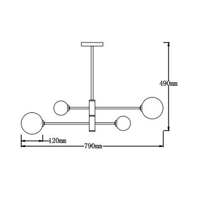 Dorado 4 wisząca LP-002/4P Light Prestige