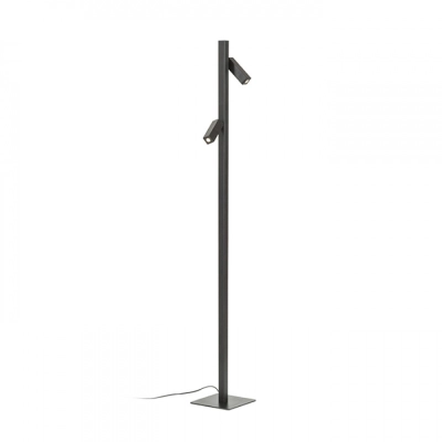 lafabryka.pl FADO podłogowa czarna 230V LED 2x3W 45° 3000K R12475 Rendl light studio