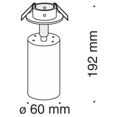 lafabryka.pl Oprawa podtynkowa Focus C018CL-01W Maytoni