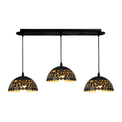 lafabryka.pl Lampa wisząca LISA BLACK 3xE27 ML6136 Milagro
