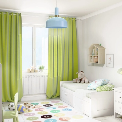 lafabryka.pl Lampa wisząca MALMO BLUE 1xE27 MLP6201 Milagro