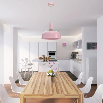 lafabryka.pl Lampa wisząca MALMO PINK 1xE27 MLP6199 Milagro