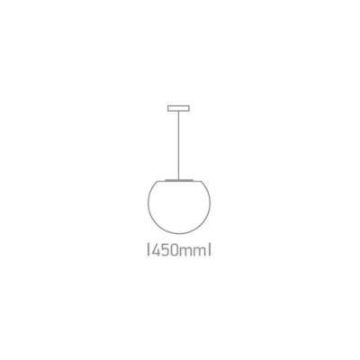 lafabryka.pl Lampa wisząca Moonlights PC 63028A ONE LIGHT 45cm