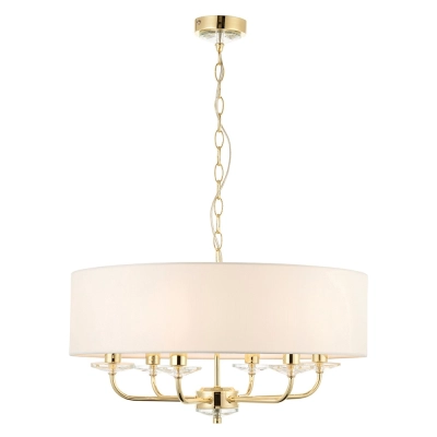 lafabryka.pl Lampa wisząca Nixon 6lt pendant 70561 ENDON