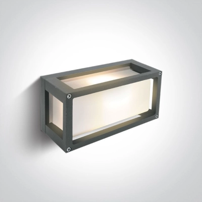 lafabryka.pl Kinkiet Outdoor E27 Square Die cast 67420/G ONE LIGHT