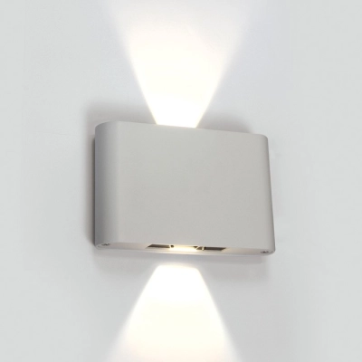 lafabryka.pl Kinkiet Outdoor Slim Range Up & down beam 67412/W/W ONE LIGHT