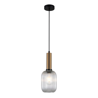 lafabryka Lampa wisząca Antiola PND-5588-1M-BRO+CL ITALUX