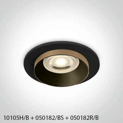 lafabryka.pl Oprawa podstropowa Recessed Spots Fixed 10105H/B ONE LIGHT