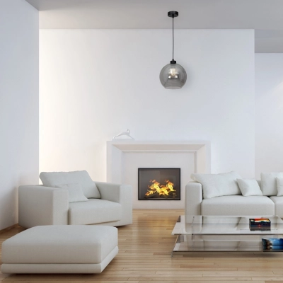 lafabryka.pl Lampa wisząca SOFIA SMOKED 1xE27 MLP6577 Milagro