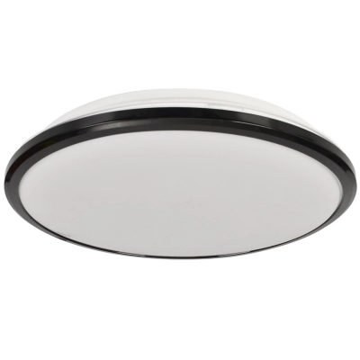 lafabryka.pl Plafon TERMA BLACK 28W LED Ø360 mm ML6404 Milagro