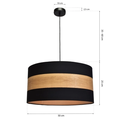 lafabryka.pl Lampa wisząca TERRA 1xE27 MLP6290 Milagro