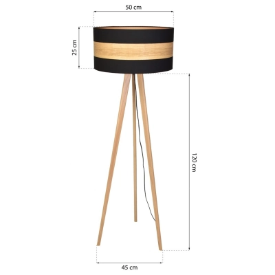 lafabryka.pl Lampa stojąca TERRA 1xE27 MLP6293 Milagro
