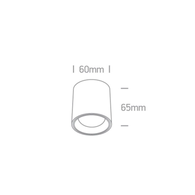 lafabryka.pl Kinkiet The Chill Out LED Cylinders 12107K/W/W ONE LIGHT