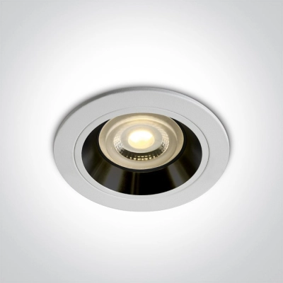 lafabryka.pl Lampa wpuszcana The Dark Light Range Aluminium 10105ALG/W/B ONE LIGHT
