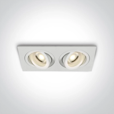lafabryka.pl Oprawa podstropowa The Dual Ring GU10 Range 51205ABG/W ONE LIGHT